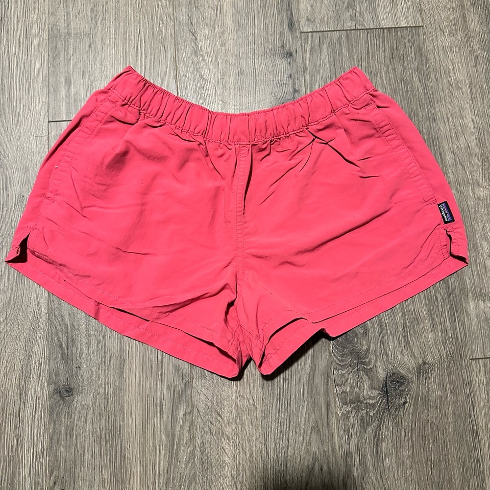 Pink Pategonia shorts